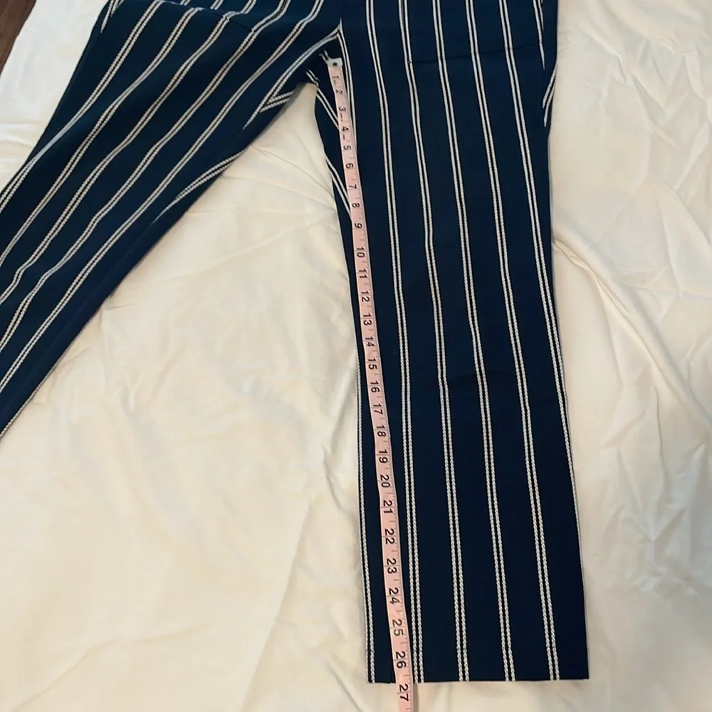 J. Crew Sailor Pant in Stripe Navy and White - Picture 12 of 14